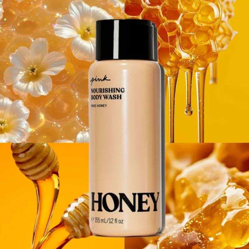 Gel de baño PINK de miel 