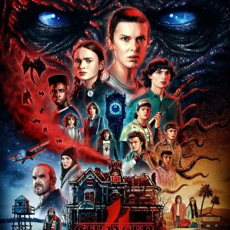 Stranger Things (Temporada 4) [9 Cap]