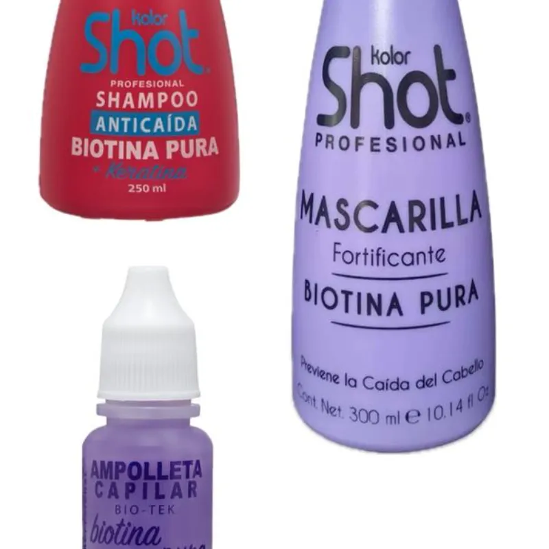 Pack Anticaída Fortificante Kolor Shot