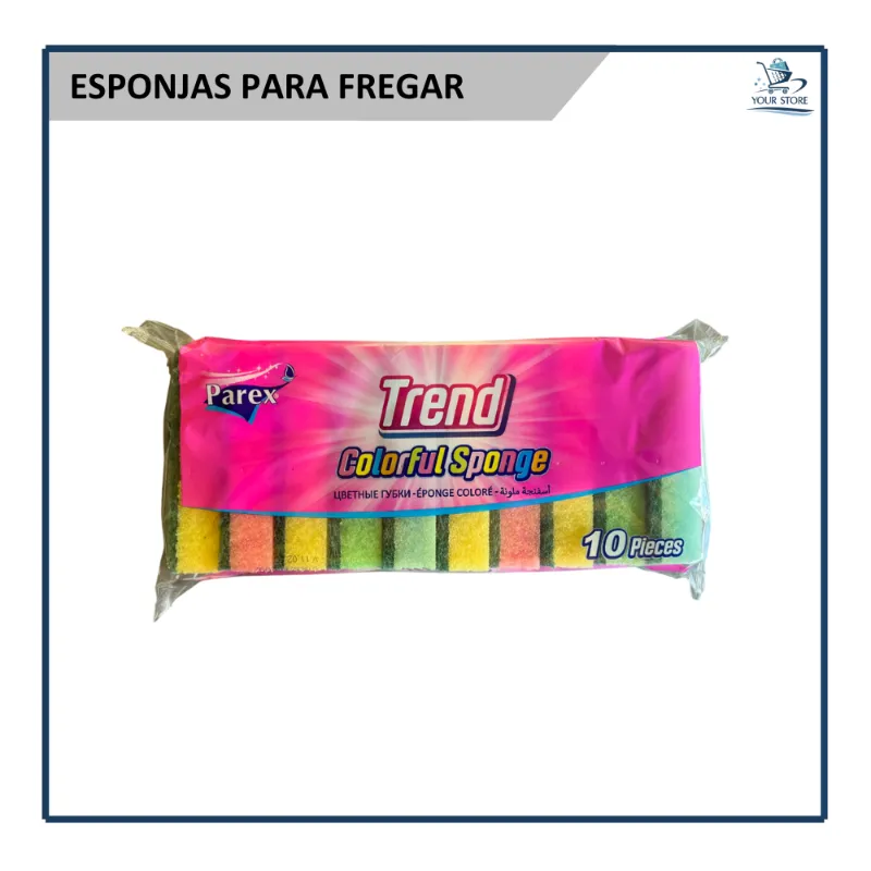 Esponjas para fregar 10u