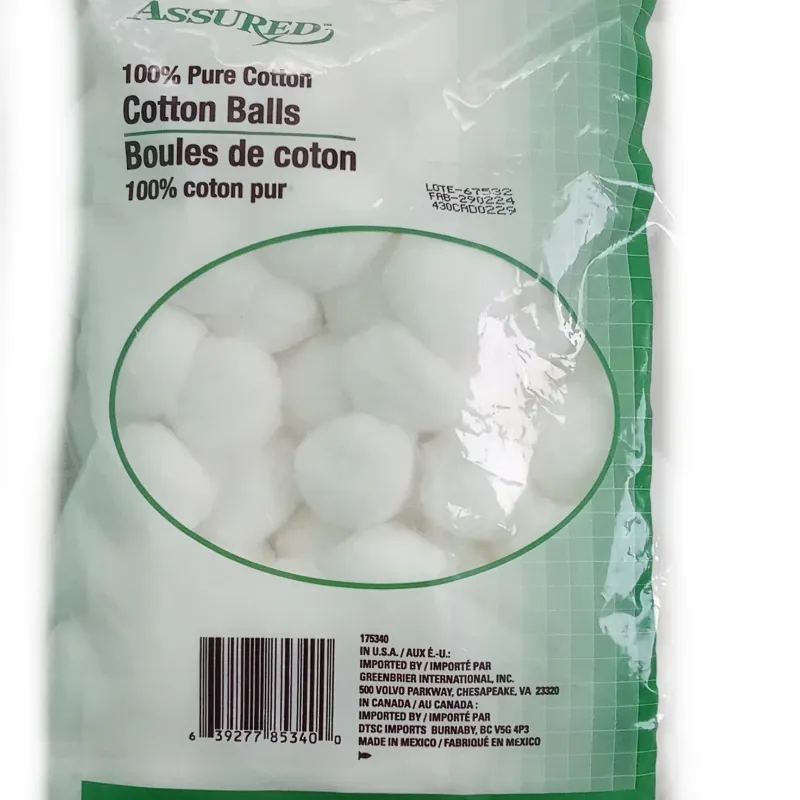 Bolas de algodón