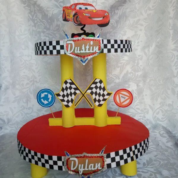 Base para cupcake McQueen