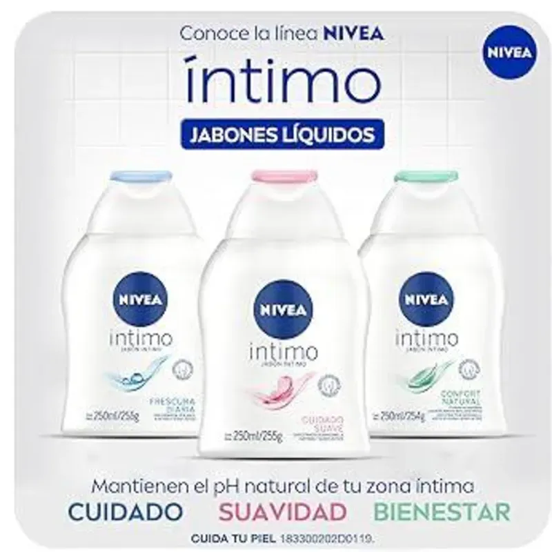LOCIONES DE LAVADO INTIMO, CUIDADO DIARIO CON PH BALANCEADO