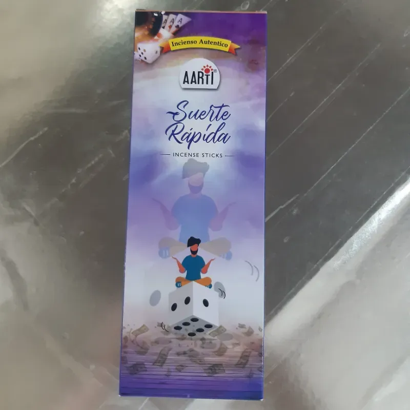 INCIENSO SUERTE RAPIDA 20 UNIDADES
