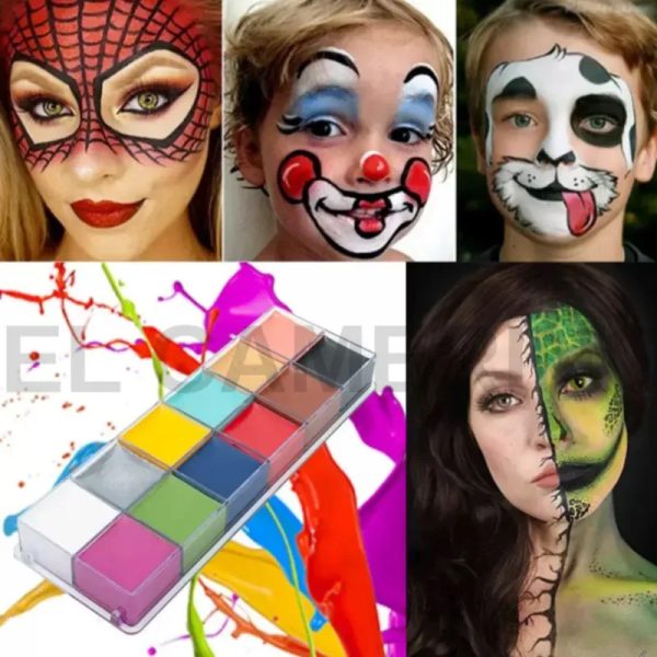Paleta de maquillaje Aceite (face oil paint)