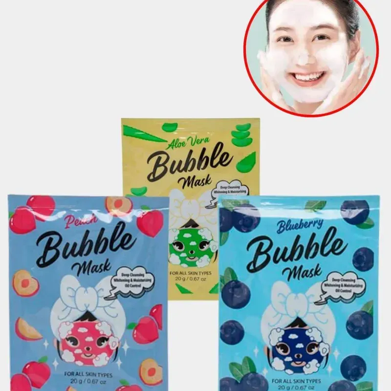 Mascarilla burbujeante 