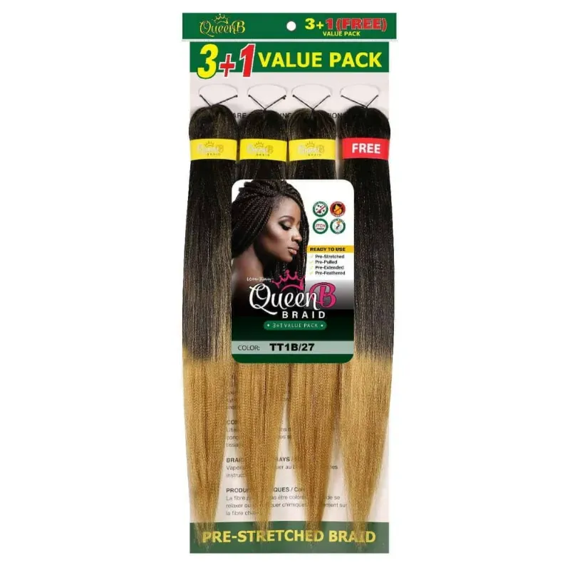 Cabello  Kanekalon de 50 pulgadas #TT1B/27