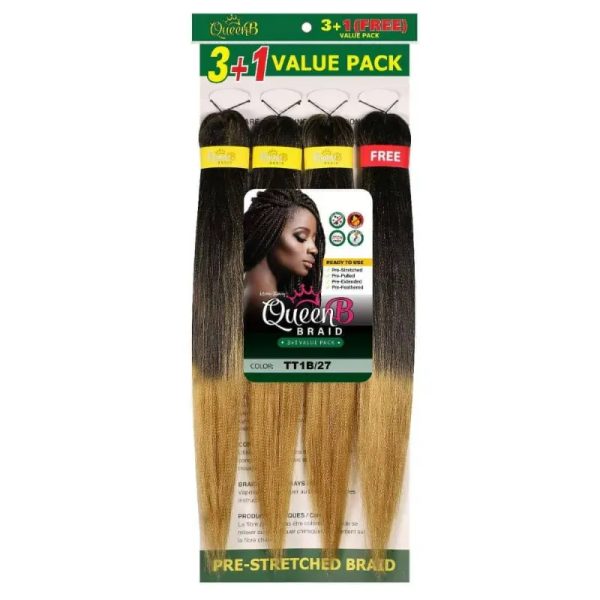 Cabello  Kanekalon de 50 pulgadas #TT1B/27
