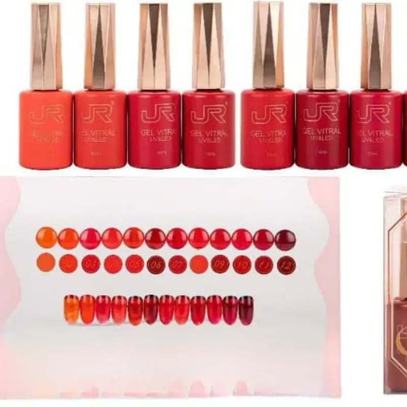 Gel vitral rojo 15ml