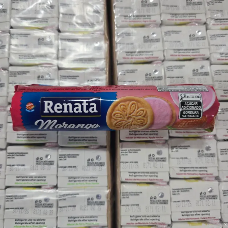 Galleta Renata con crema Fresa 112g