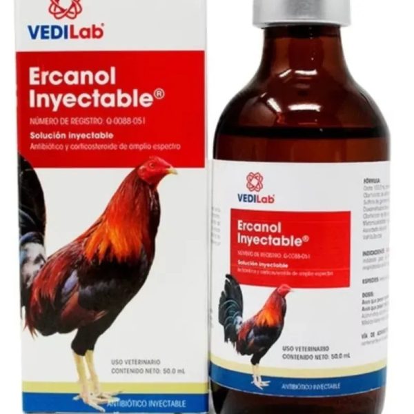 Ercanol Inyectable de 50 ML