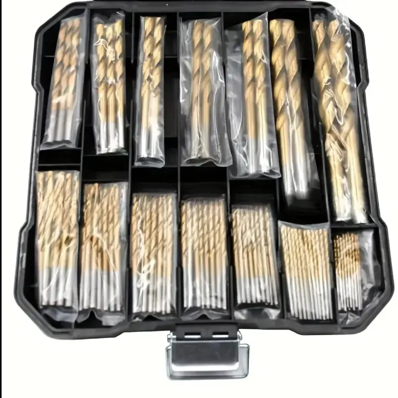 Juego de 50 Brocas de Acero