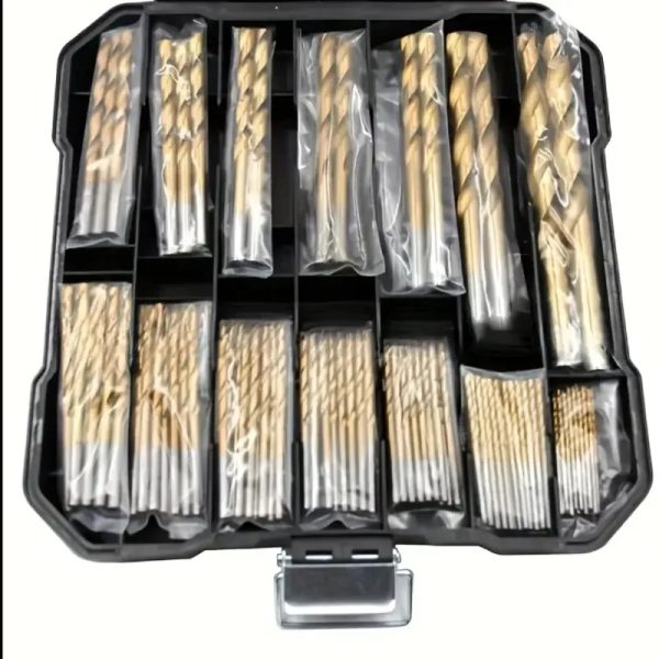 Juego de 50 Brocas de Acero