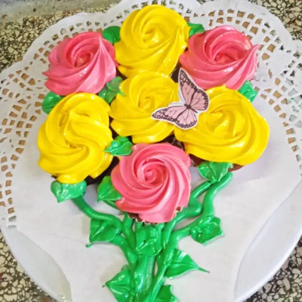 Ramo de cupcakes
