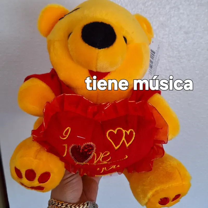 Hermoso peluche con sonido 