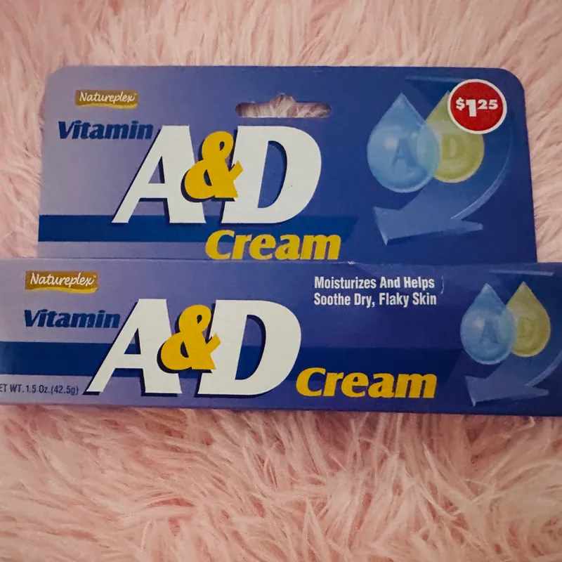 Crema con vitaminas A y D