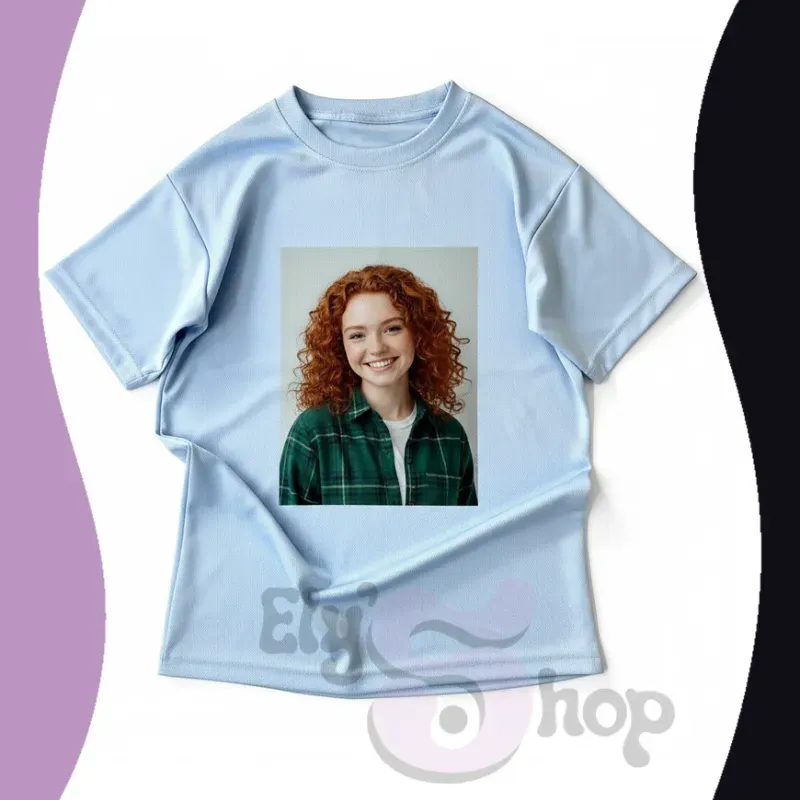 Pullover azul claro para adultos (poliéster-dry fit)