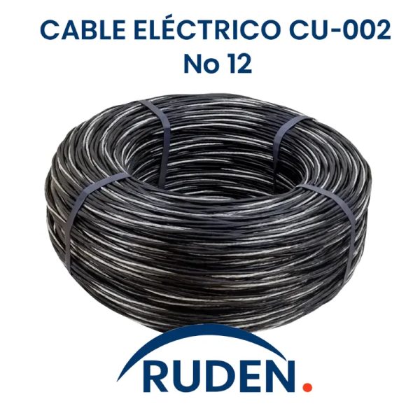 CABLE ELECTRICO CU-002 No 12