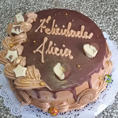 Sencillos con cobertura de chocolate y confituras