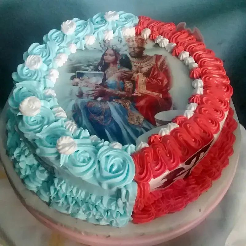 Kake para fiesta de religión