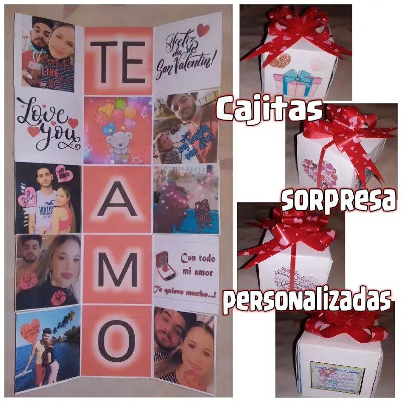 Cajitas Sorpresa Románticas