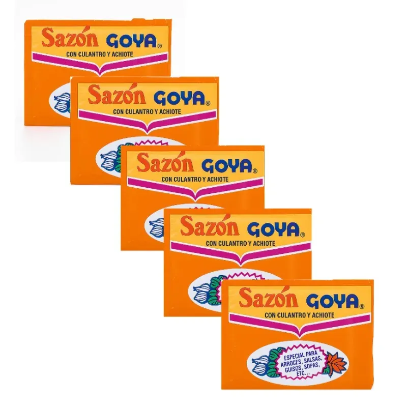 Sazón GOYA Culantro y Achiote (5 unidades)