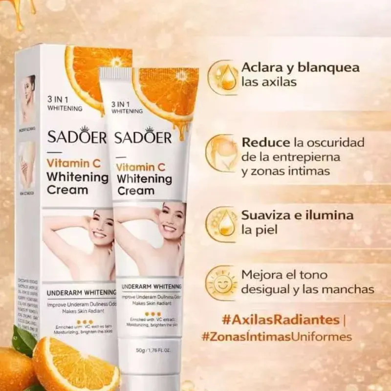 Crema Blanqueadora de Vitamina C – SADÔER