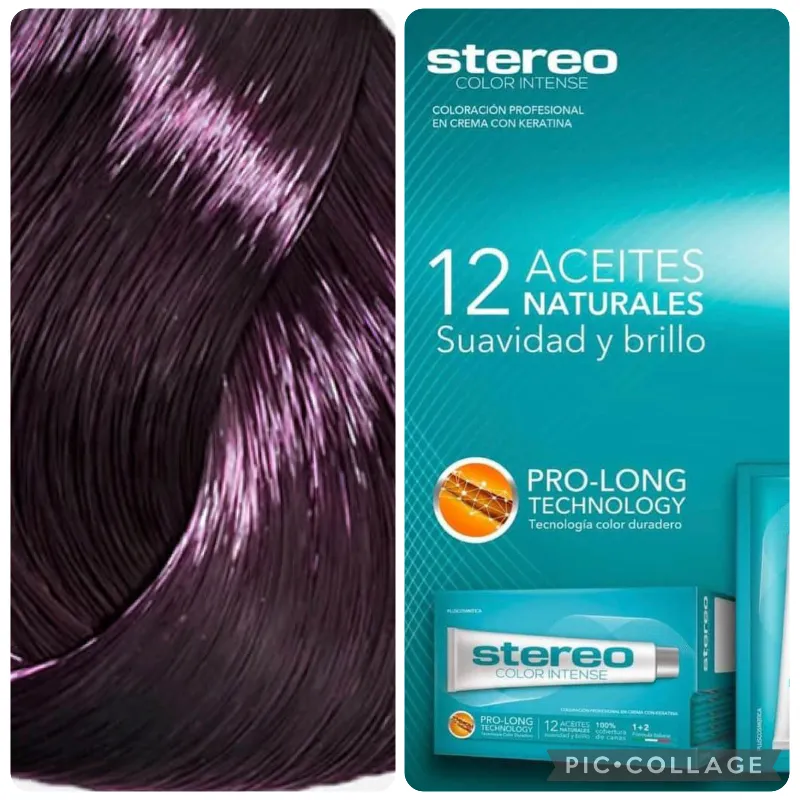 Tinte Stereo Castaño Claro Violeta Intenso 5.22