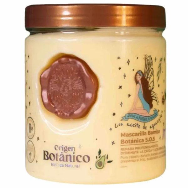 Mascarilla Bomba capilar ritual Botánico x400ml.