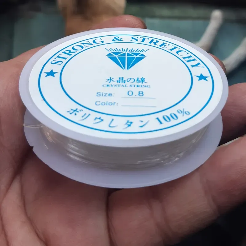 HILO ELASTICO TRANSPARENTE 0.8 MM 1 METRO