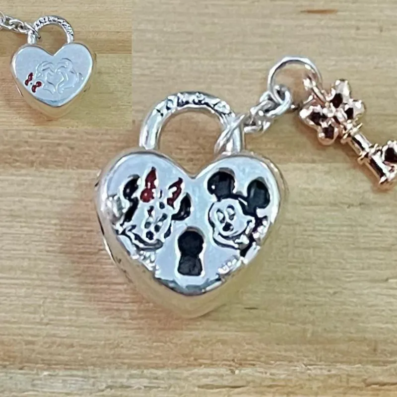 Candado Minnie-Mickey