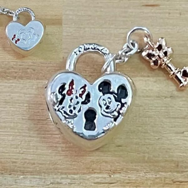 Candado Minnie-Mickey