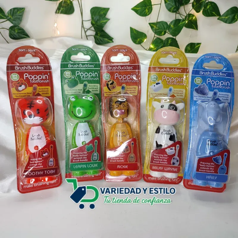 Cepillo de dientes animado