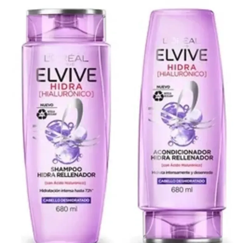 SHAMPOO Y ACONDICIONADOR LOREAL 680ML