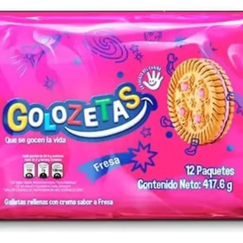 Paquete de galletas dulces