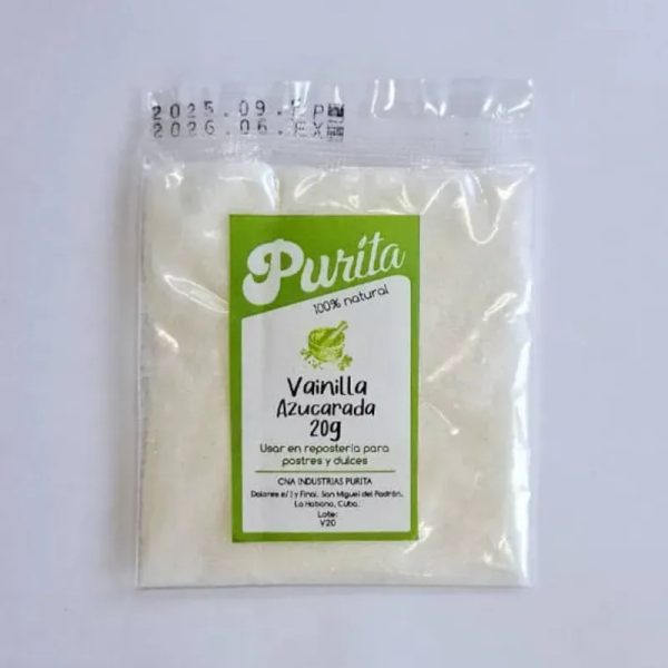 Vainilla azucarada (20g)