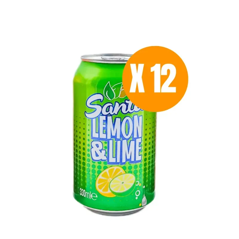 Refresco gaseado de limon  Santa