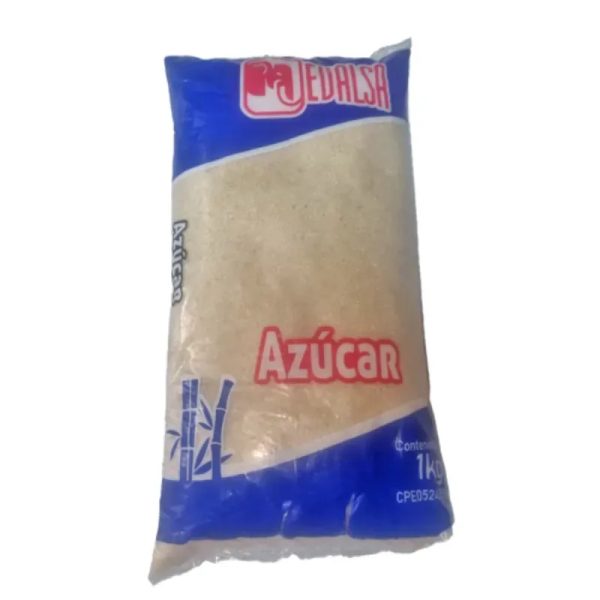 Paquete de azúcar blanca de 1kg