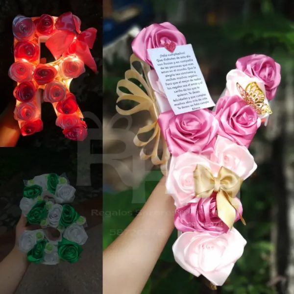 Letras de rosas