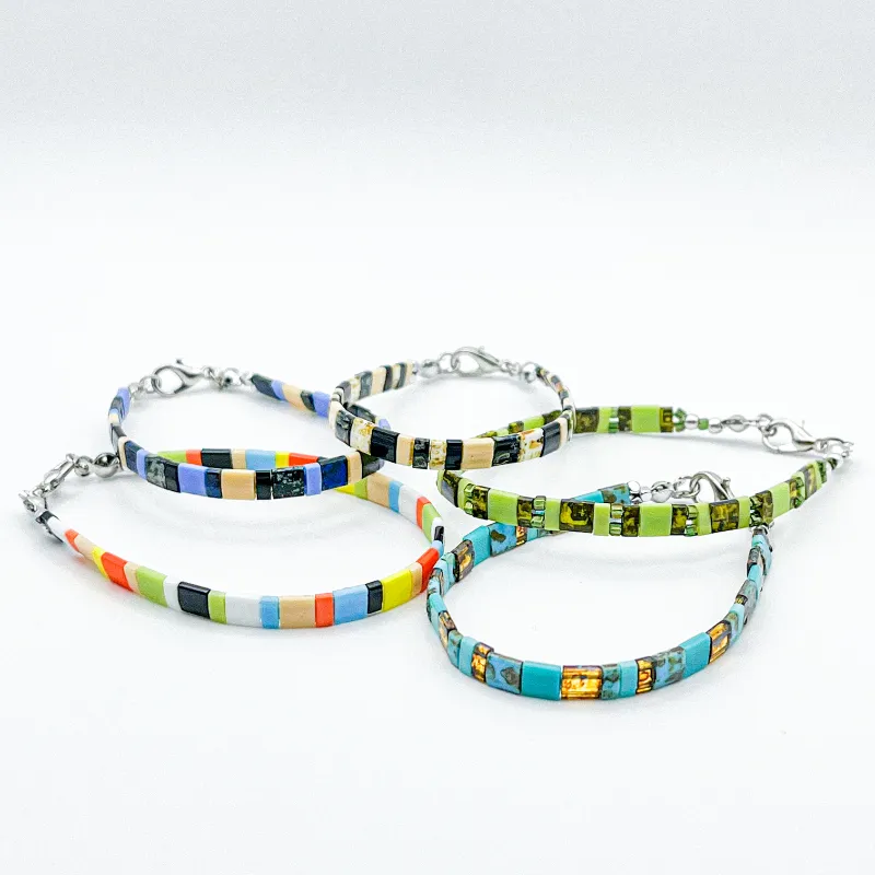 Pulsera de cuentas tila