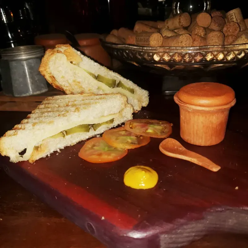 Sandwich especial de queso Gouda