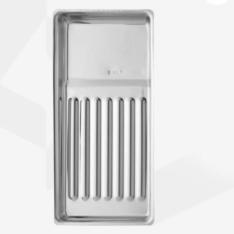 Bandejitas metálicas para utensilios