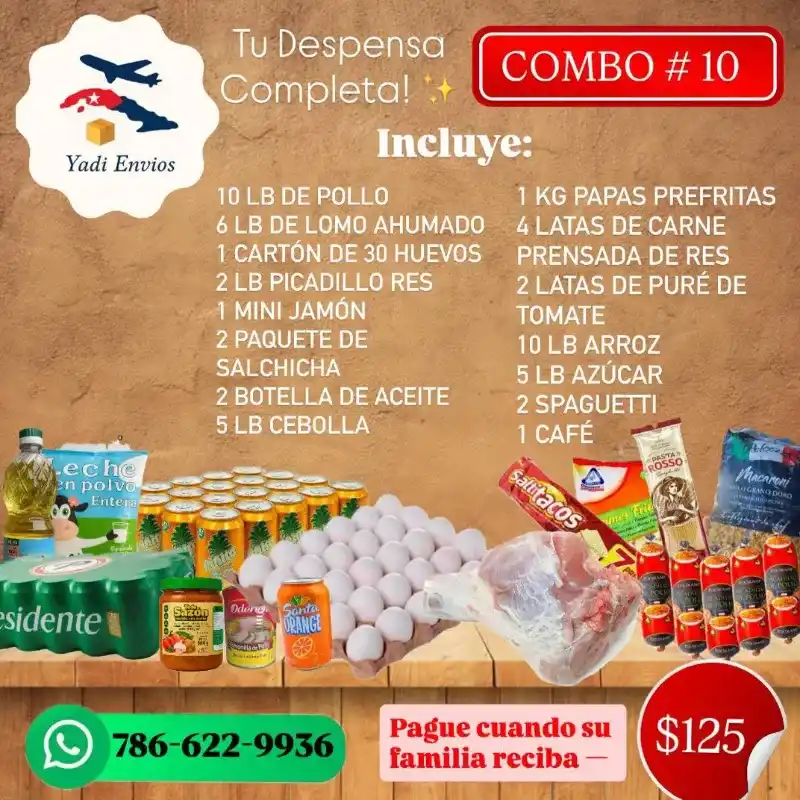 Combo de Alimentos 10