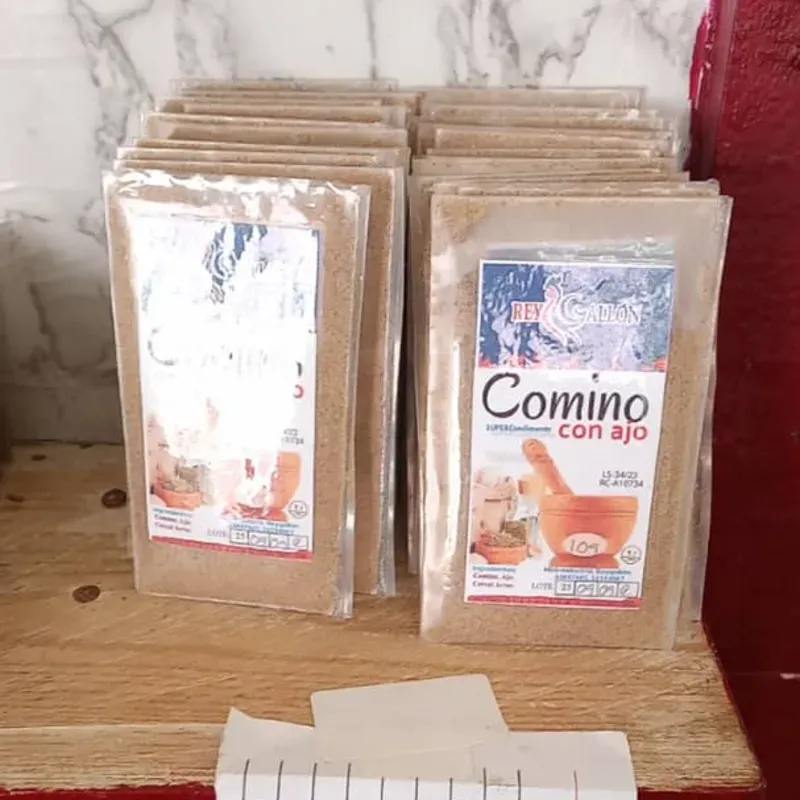 Comino con ajo  (7 g)