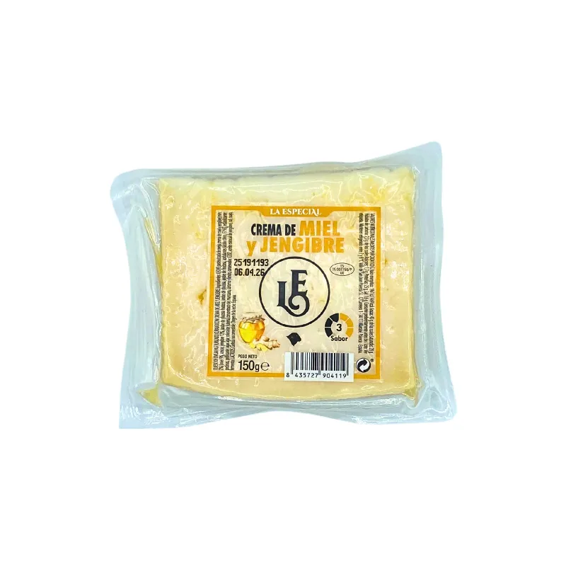 Queso de Oveja con miel y jengibre