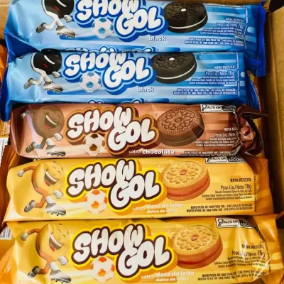 2 Galletas rellenas Show Gol