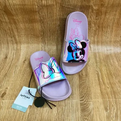 Chancletas de Minnie Mouse color violeta