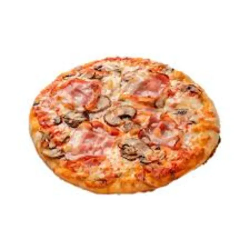 Pizza de Lomo ahumado c/ Queso Blanco