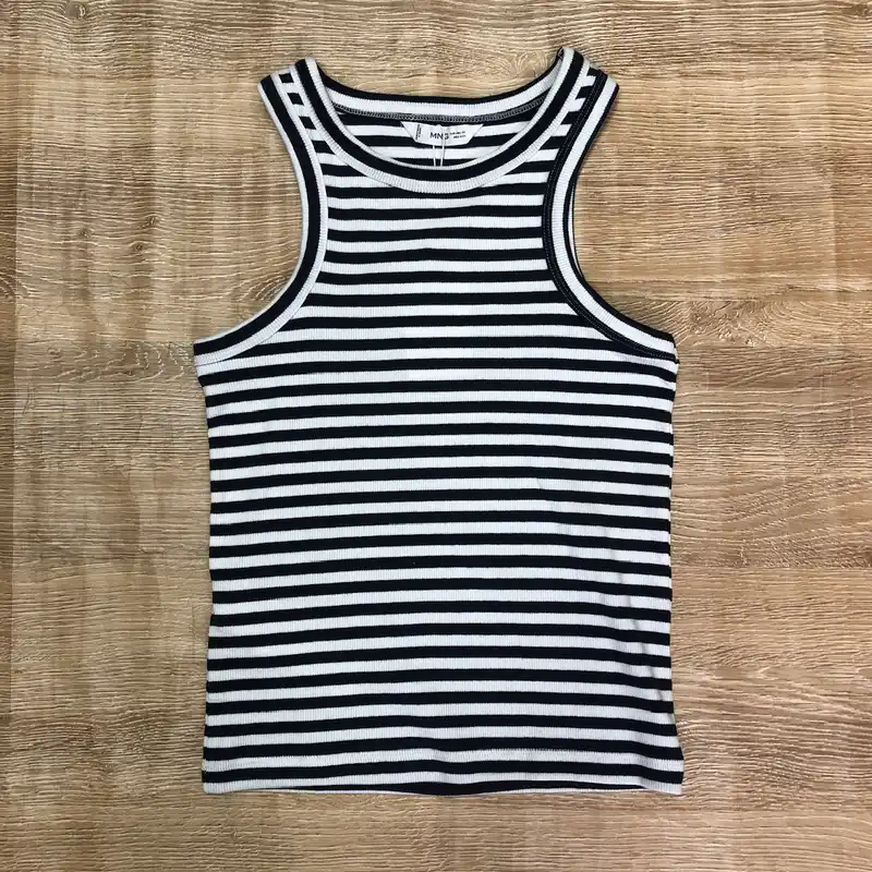 Blusa Mango color negro