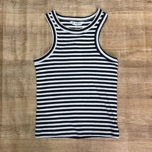 Blusa Mango color negro